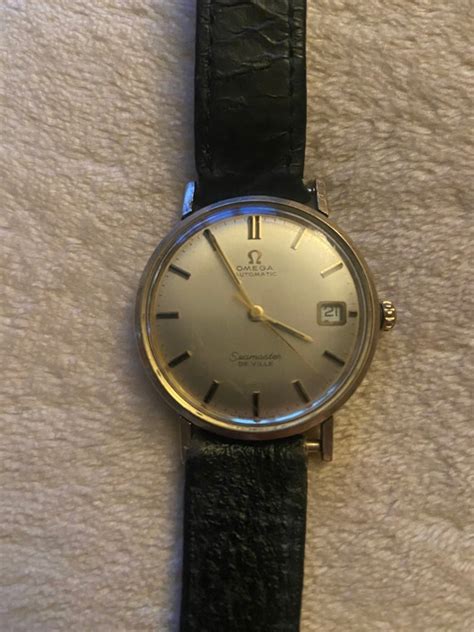 omega de ville swiss made gold